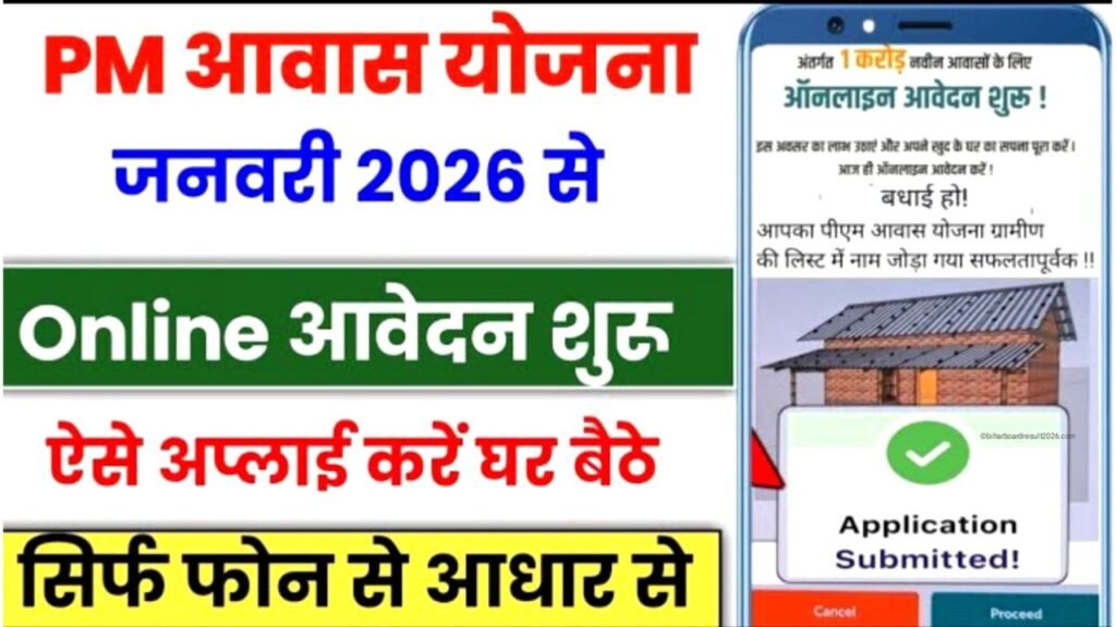 Pm Awas Yojana Online Apply 2026